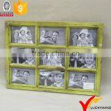Vintage Prasinous Wood Multi Wall Hanging Photo Frame