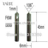 End Milling Cutters F6W Carbide Dimple Cutters for JMA Key Duplicating Machine