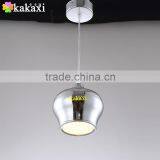 Creative LED Droplight 18W Plating Silver Color Lantern Chandelier Dining Room LED Pendant Lights thumbnail-2