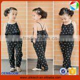 2016 Factory New Arrival Summer Child Clothes for Fashion Girls Overall Baby Clothing Set Wholesale Kids Clothes (ulik-GC079)
