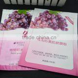 Lamination Zipper Grape Seed Soft Mask Packing Vivid Printing Heat Seal Plastic Bag thumbnail-1