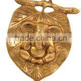 Ganesha Leaf Branch Wall Hanging