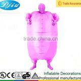 DJ-CO-143 Adult Chub Suit Inflatable Masked Fancy Dress Costume Sumo Suit & Second Skin Mask Quality Choice