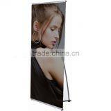 Aluminum Material L Shape Banner Stand of Advertising Display