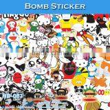 HD-084 CARLIKE High Quality Lovely Graffiti Sticker Bomb thumbnail-4