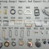 Metal accessories, clothing, bags, metal buckle, zinc alloy, quality assurance