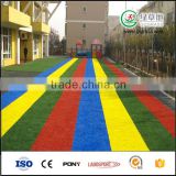 colourful artificial grass turf for kindergarten