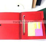 Notebook With Sticky Note,,notebook With Red Cover,notebook With Pen,2016 Notebook