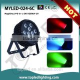 Changeable and colorful 9*6W/24*3W/108LEDs/18*6 60W RGBWA-UV led dancing floor flood light beam light
