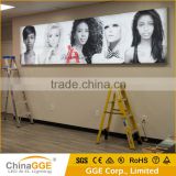 Factory Price Fabric Frameless Advertising Display LED Light Box Textile Backlit Light Box Frame