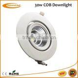 High Brightness Rotable Recessed Led Downlight 30w thumbnail-4
