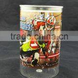 Customized Round Printed Acrylic Pen Holder thumbnail-1