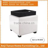 Ottoman&chair,Bath use with a tray,Small,Movable lid,for coffee and tea,TB-5646