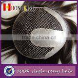 Indian Virgin Hair French Lace Man Hair Toupee thumbnail-1