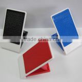 Plastic desk soft anti-slip mobile cell phone holder for promotion
