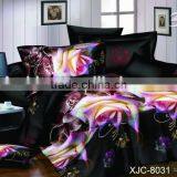 5D Bed Sheet Set Cheap Bedding Nantong Bedding Big Flower Design Bedding thumbnail-1