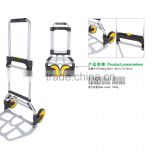 100kg loading fold aluminum base luggage shopping cart /carry cart moving cart