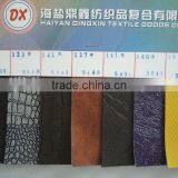 for Fashion Furnishing Crocodile Furrrier Plastic Composite Fabric