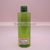 4oz cylindrical PET plastic water bottle with spray pump