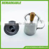 ZFH-0013 High Grade Stainless Steel BBQ Tool Oil Cup Silicone Brush PP Head Handle Convenient Cleaning Set thumbnail-2