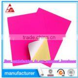 Hot Seller , Custom Self Adhesive Fluorescent Printing Label Paper