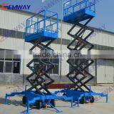 12m Scissor Mechanism Hydraulic Movable Lift Platform thumbnail-1