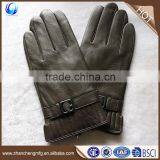 New Style Fashion Mens Goatskin C Grade Leather Gloves With High Quality thumbnail-1