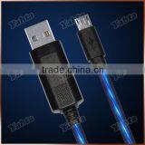Custom Logo OEM Flowing EL USB Cable thumbnail-2