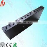 Hot Sale 12 Ports 1U 19"sliding Wall-mount Drawer Type Fiber Optic Patch Panel for Optical Fiber PLC Splitter thumbnail-2