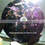 Natural Agate Gemstone Backlit Sink , Agate Gemstone Sink