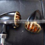 Motorcycle Grille Turn Lights Retro Turn Signals for Harley Bullet Turn Signals for Bobber thumbnail-2