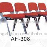 Factory Outlets Red Fannel Meeting Chairs no Arms thumbnail-1
