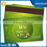 Good Quality Plastic Pvc Magnetic Stripe Gift Card Plastic Business Card With Inkjet Offset Printing