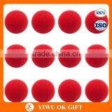 Circus Party Halloween Costume Red Foam Clown Nose By Party Suppliers thumbnail-4