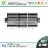 Heavy Duty 18oz 3 Pc Lumber Tarp (6' Drop) - Black Color