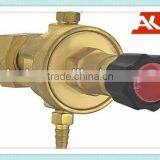 Brass Argon / CO2 Gas Pressure Regulator Without Valve thumbnail-1