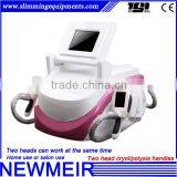 Dual cryo heads cellulite reduction freeze fat lipocryo lipo freeze cryolipolysis fat dissolved equipment