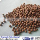 Water resistant Materials 2-4mm Natural Ceramsite / Ceramsite Sand