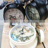 Wholesale Twin Bell Green Alarm Clock/Battery Operated/ Loud Alarm Clock thumbnail-4