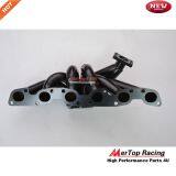 Mertop 3mm Thick Black Coated Niss** Skyline GTR R32 R33 R34 RB26DET RB26 T4 TWIN TOP MOUNT Turbo Exhaust Manifold thumbnail-5
