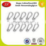 Carabiner Hook With Eyelet of Various Metal ( Galvanized / Nickel Plating) thumbnail-2