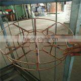 Rebar tying wire spool in bare metal for rewinding welding wire