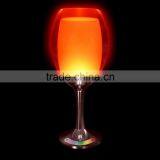 Wine Glasses Rechargeable LED Cup Night Light 1.5w/ USB Charging Cord,7 Color Changing Base,Energy-saving 8-Level thumbnail-2