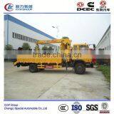 Dongfeng 4*2 4*4 Type 190 Hp Truck With Crane 3 Ton Crane Truck thumbnail-3