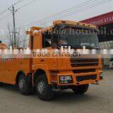 336hp 8*4 SHACMAN Heavy Duty Wrecker 30ton thumbnail-1