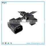 CPU/PDU Angled Power Cord - C14 Left Angle to C13 - 10 Amp thumbnail-1