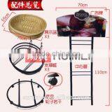 Customized Movable Metal Bread Display Rack thumbnail-3