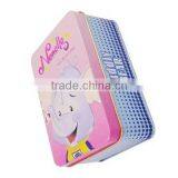 Rectangular Coffee Bean Tin Box