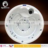 Popular Spa Equipment for 4 People Family Massage Bathtub on Ground Portable Hot Spa