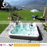 2016 hot sale new design fashion ce approva outdoor spa hot tubs for 8 persons